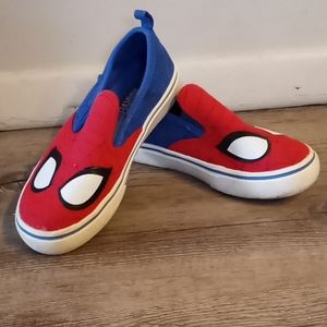 Spiderman slip ons
